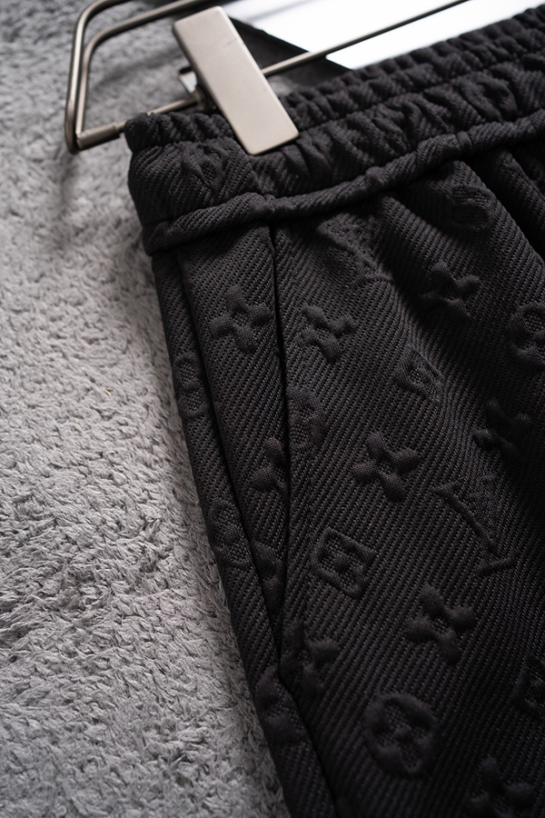 ブランドハーフパンツ素材ディテール